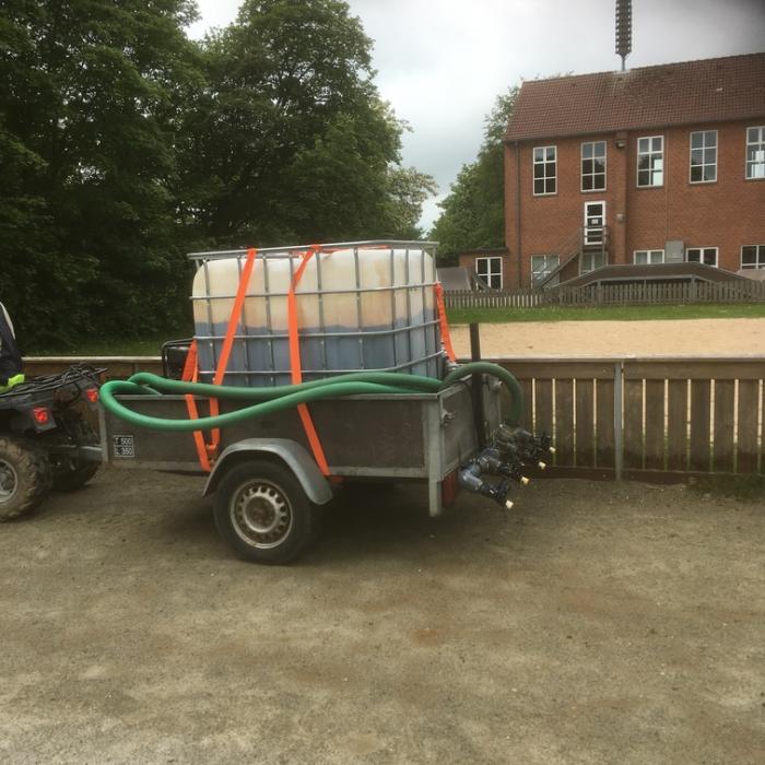Støvbinding arbejde reference 73