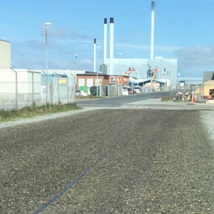 Støvbinding arbejde reference 82